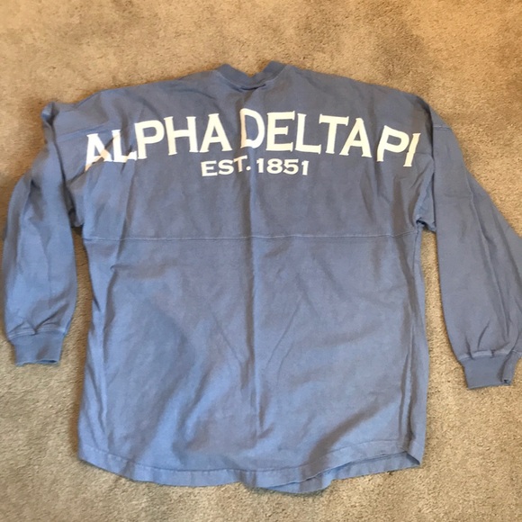 Alpha Delta Pi Spirit Jersey Size L - Picture 1 of 2